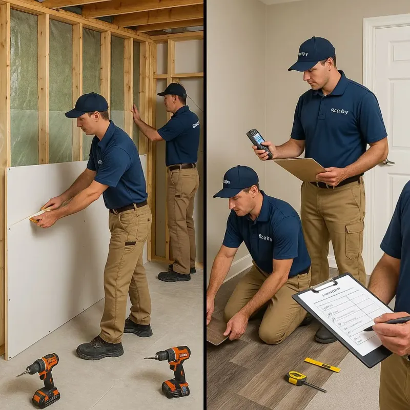 Repairs and Reconstruction process in Damascus, MD